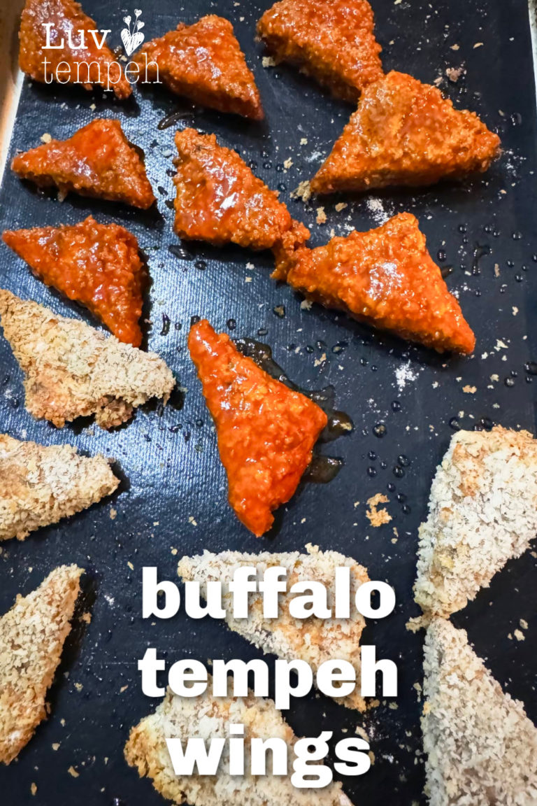 Buffalo Tempeh Wings
