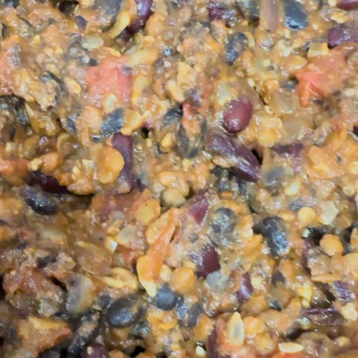 high protein tempeh chili.