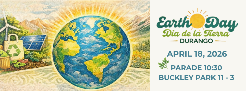 earth day durango 2026 graphic.
